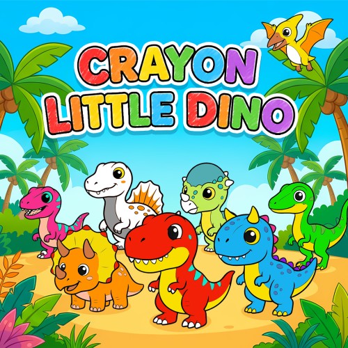 Crayon Little Dino
