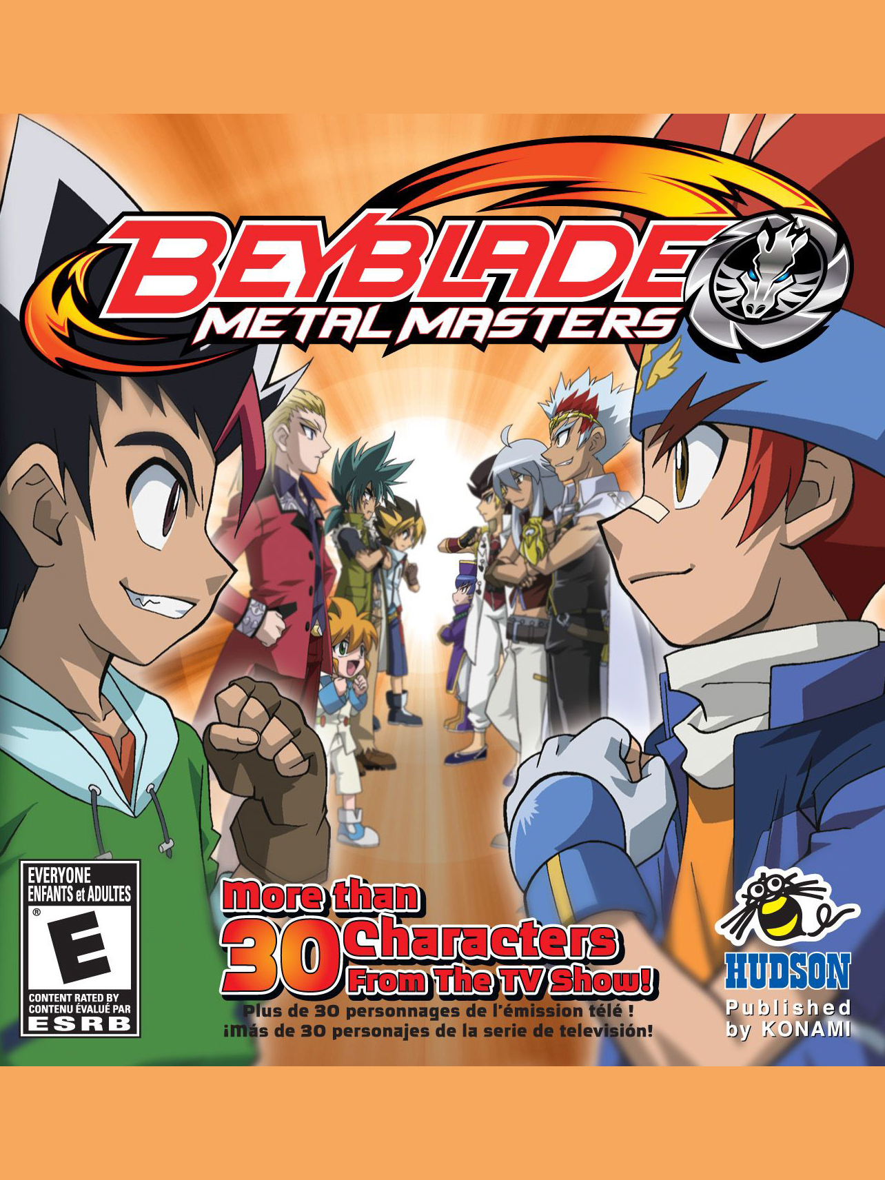 Game cover: Beyblade: Metal Masters