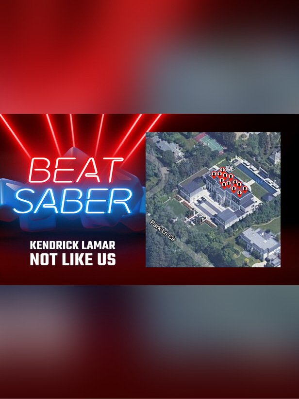 Beat Saber: Kendrick Lamar - "Not Like Us"