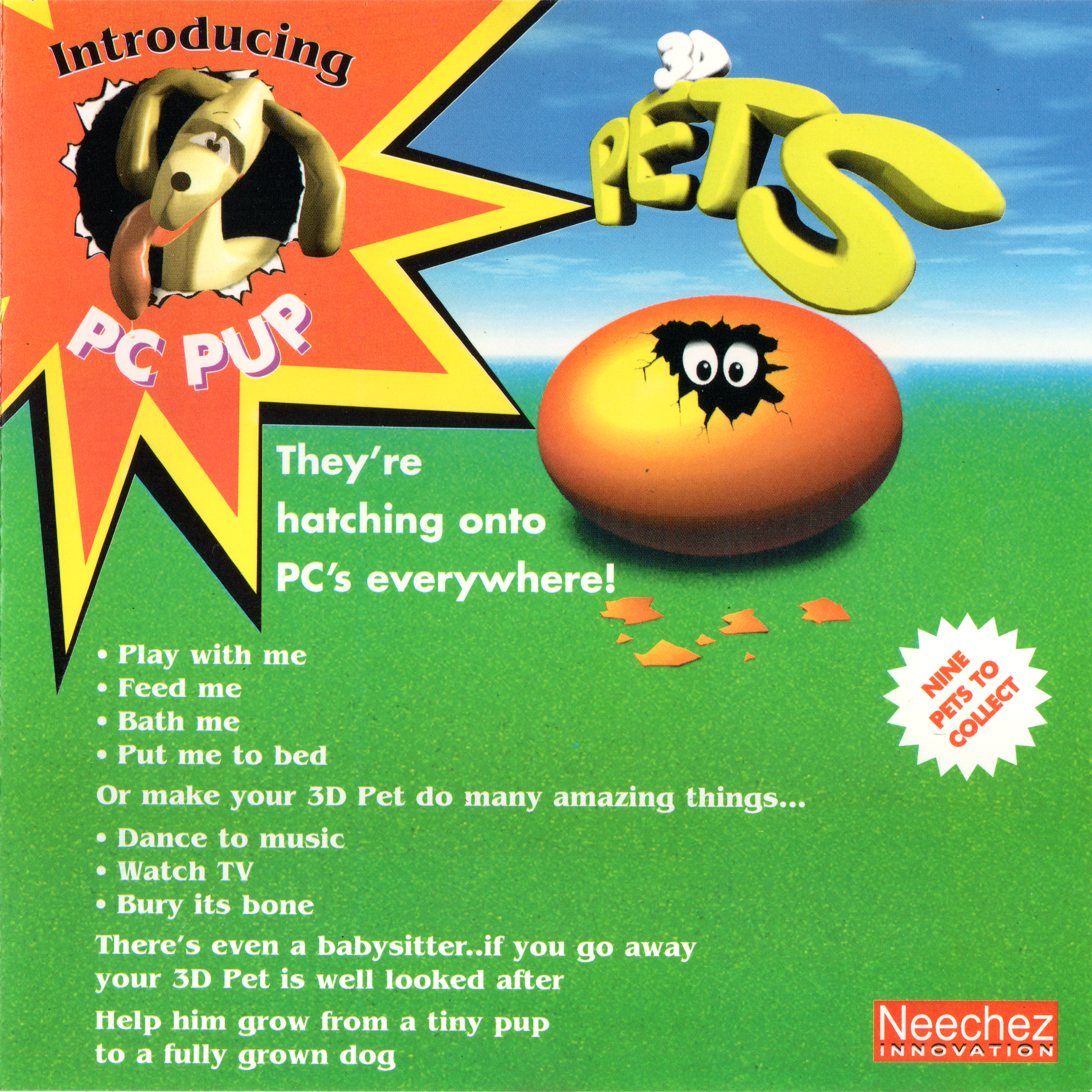 Game cover: 3D Pets: PC Pup