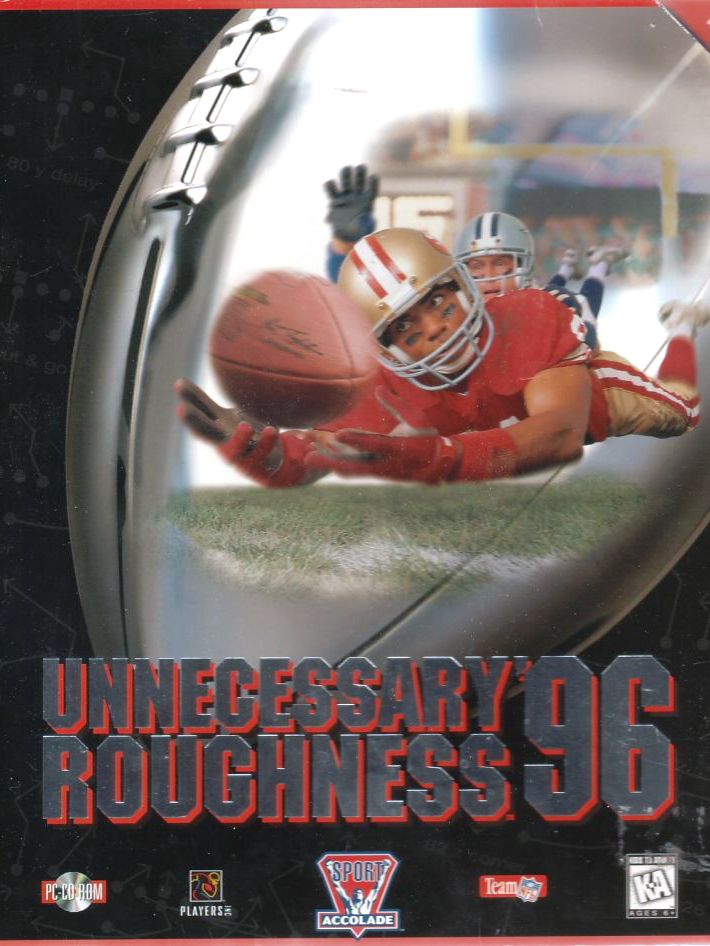 Game cover: Unnecessary Roughness '96