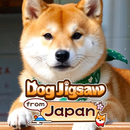 Dog Jigsaw from Japan