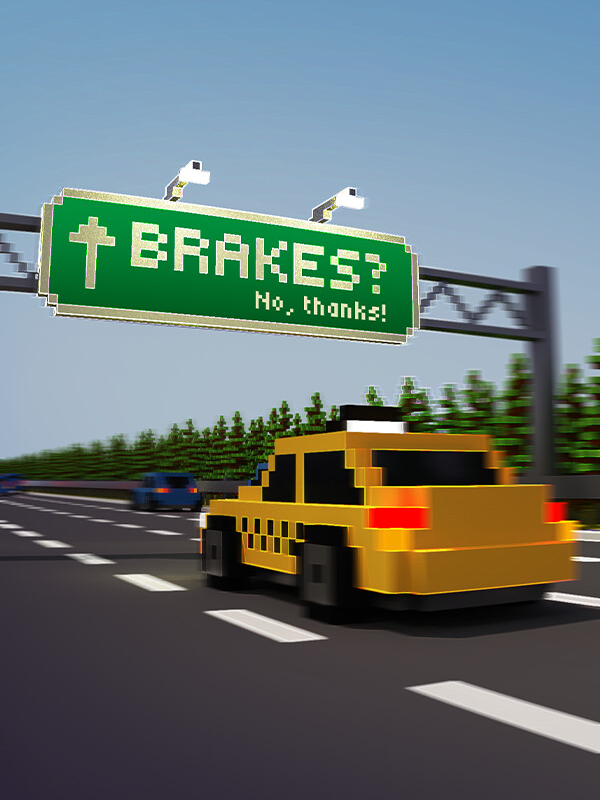 Game cover: Brakes? No, Thanks!