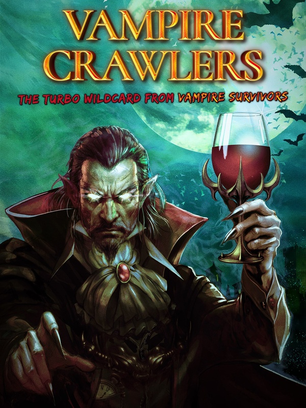 Game cover: Vampire Crawlers: The Turbo Wildcard from Vampire Survivors