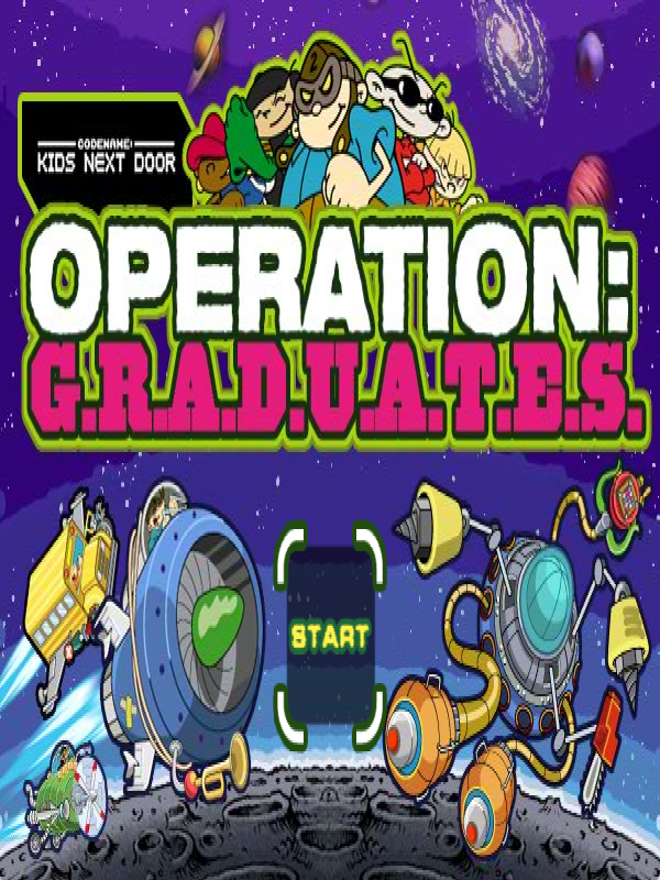 Game cover: Codename: Kids Next Door - Operation: G.R.A.D.U.A.T.E.S.