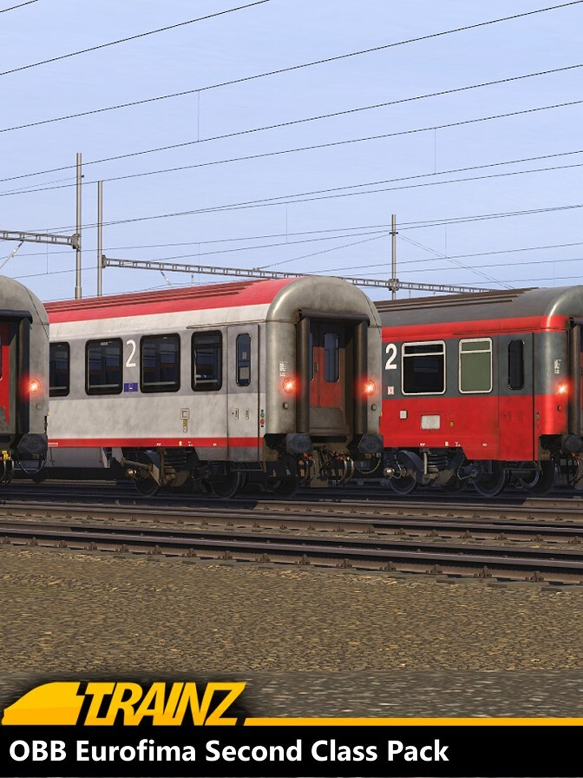 Trainz Plus DLC: OBB Eurofima Second Class Pack