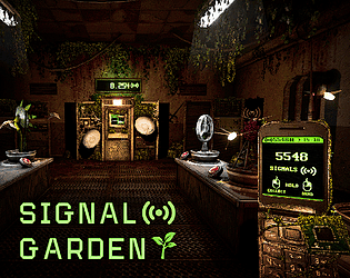 Game cover: Signal Garden
