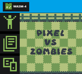 Game cover: Pixel vs. Zombies
