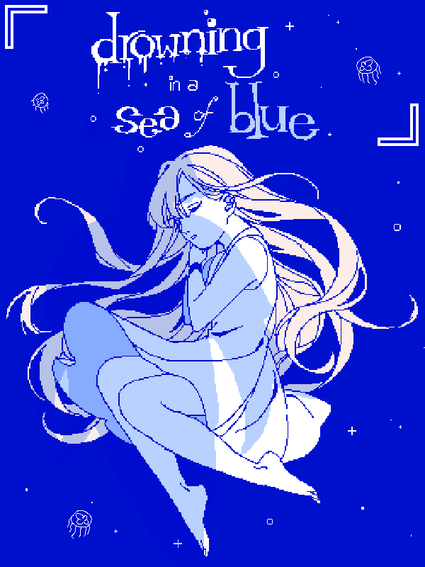 Game cover: Drowning in a Sea of Blue