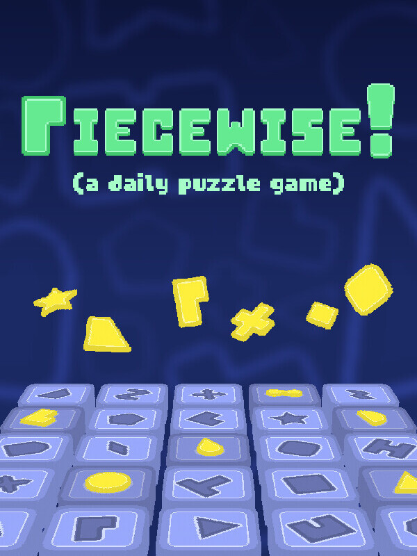 Game cover: Piecewise!: A Daily Puzzle Game!