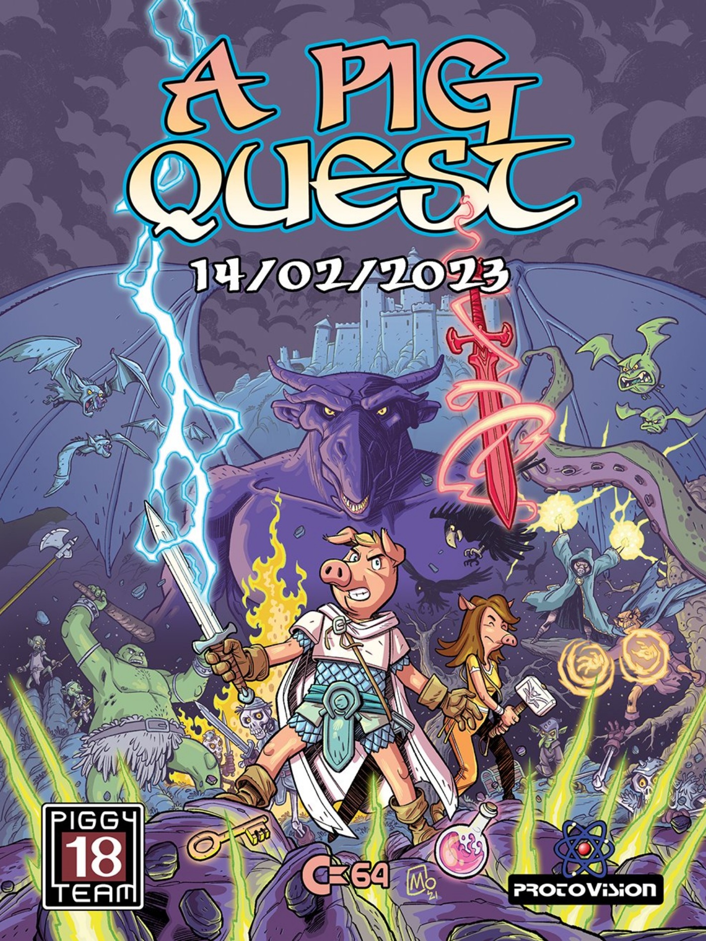 Game cover: A Pig Quest