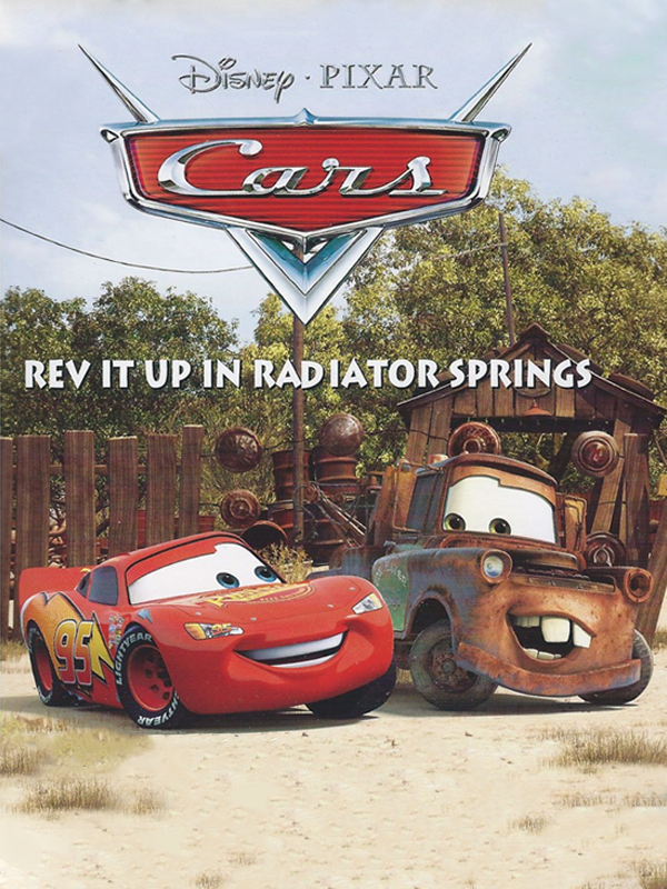 Game cover: Cars: Rev It Up In Radiator Springs