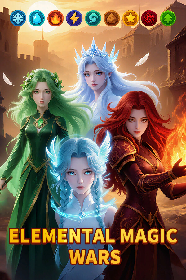 Game cover: Elemental Magic Wars