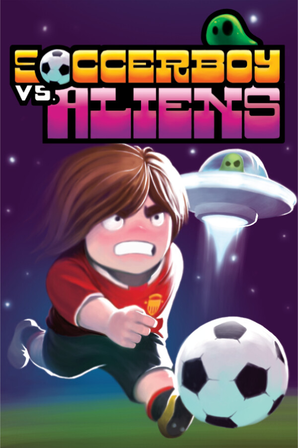 Game cover: Soccerboy vs. Aliens