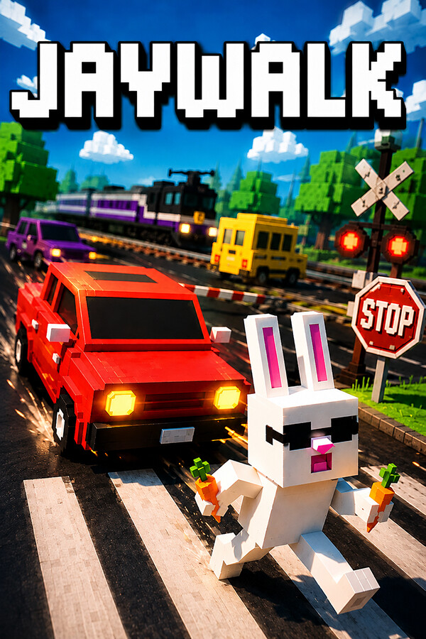 Game cover: Jaywalk: An Endless Arcade Hopper Game