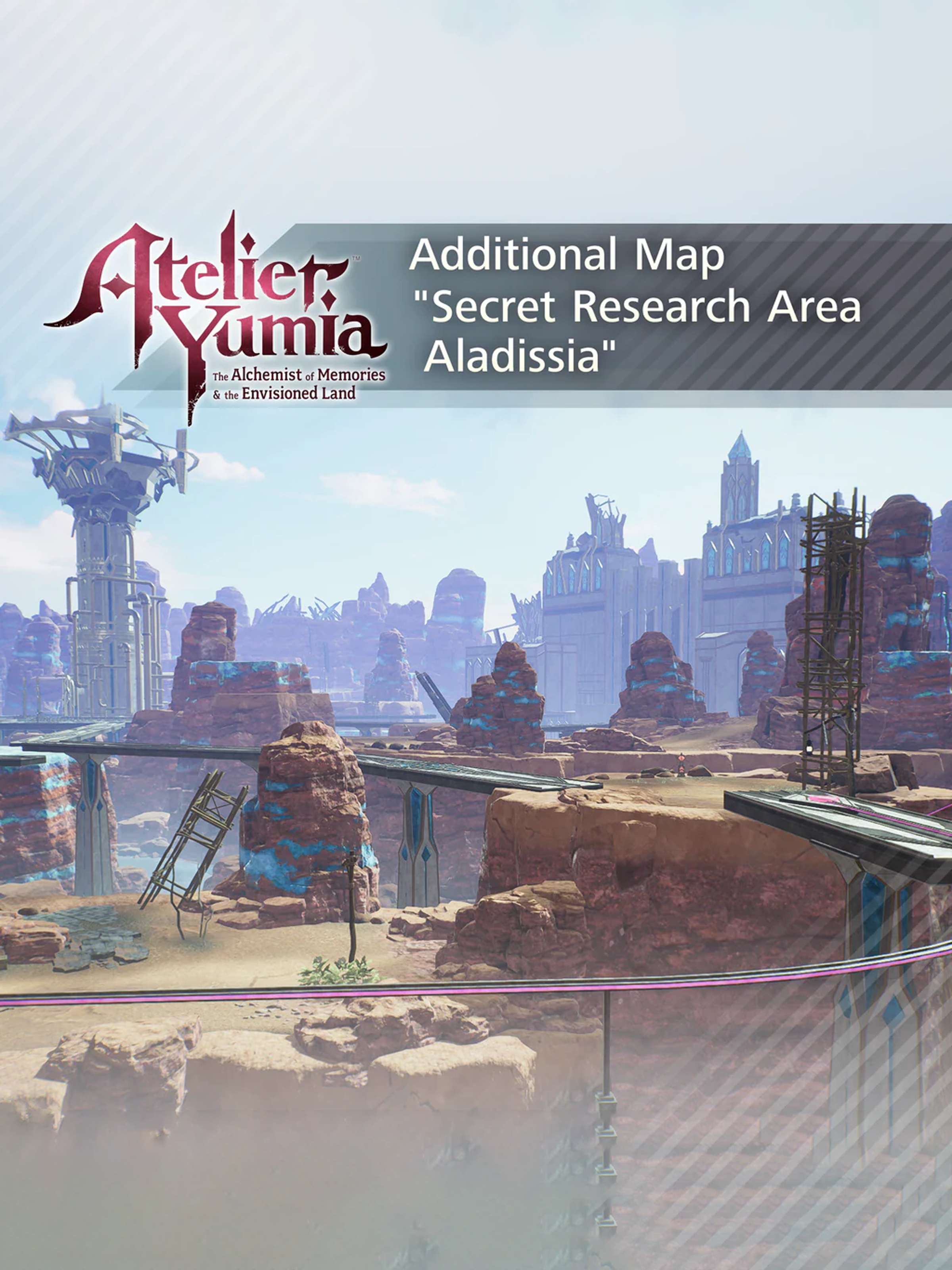 Atelier Yumia: The Alchemist of Memories & The Envisioned Land - Additional Map “Secret Research Area Aladissia"