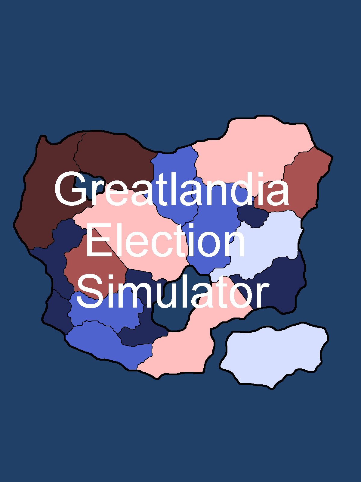 Game cover: Greatlandia Election Simulator