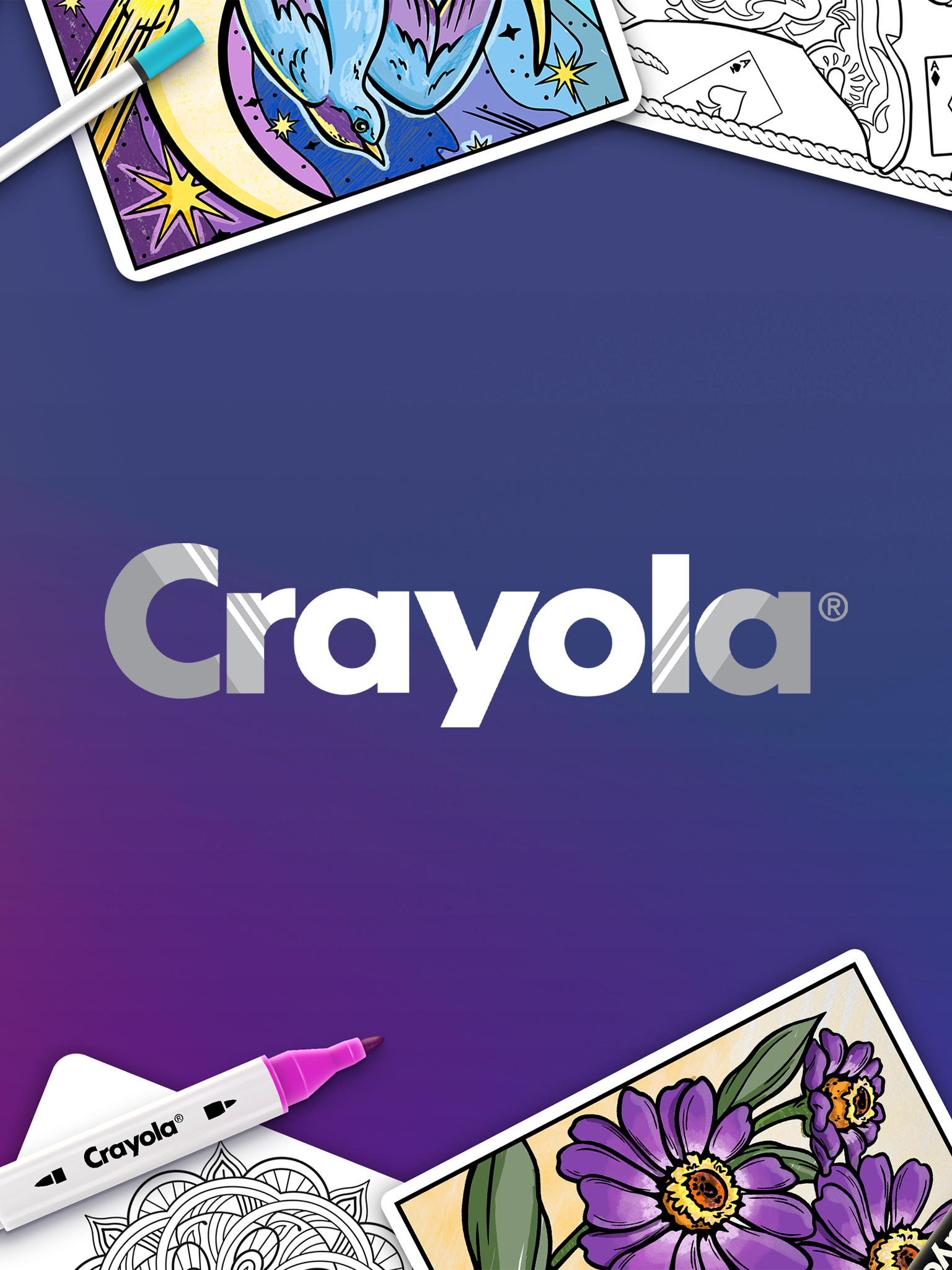 Game cover: Crayola Adult Coloring