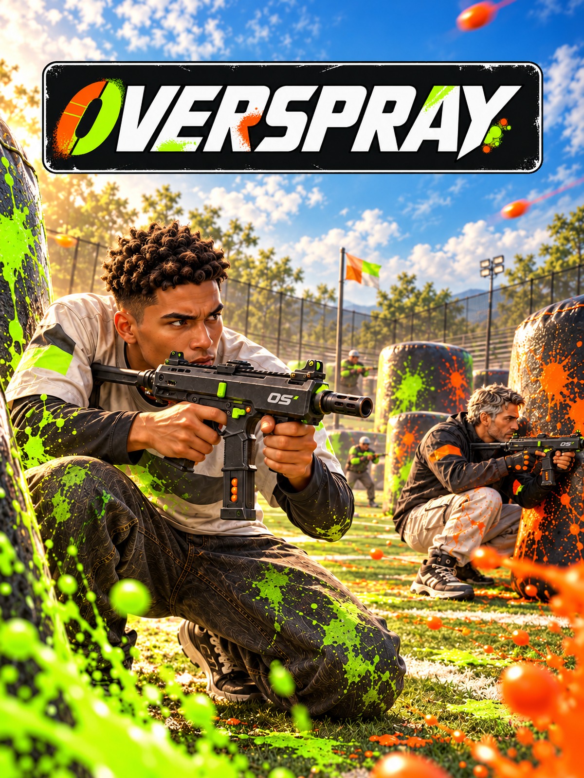 Game cover: Overspray