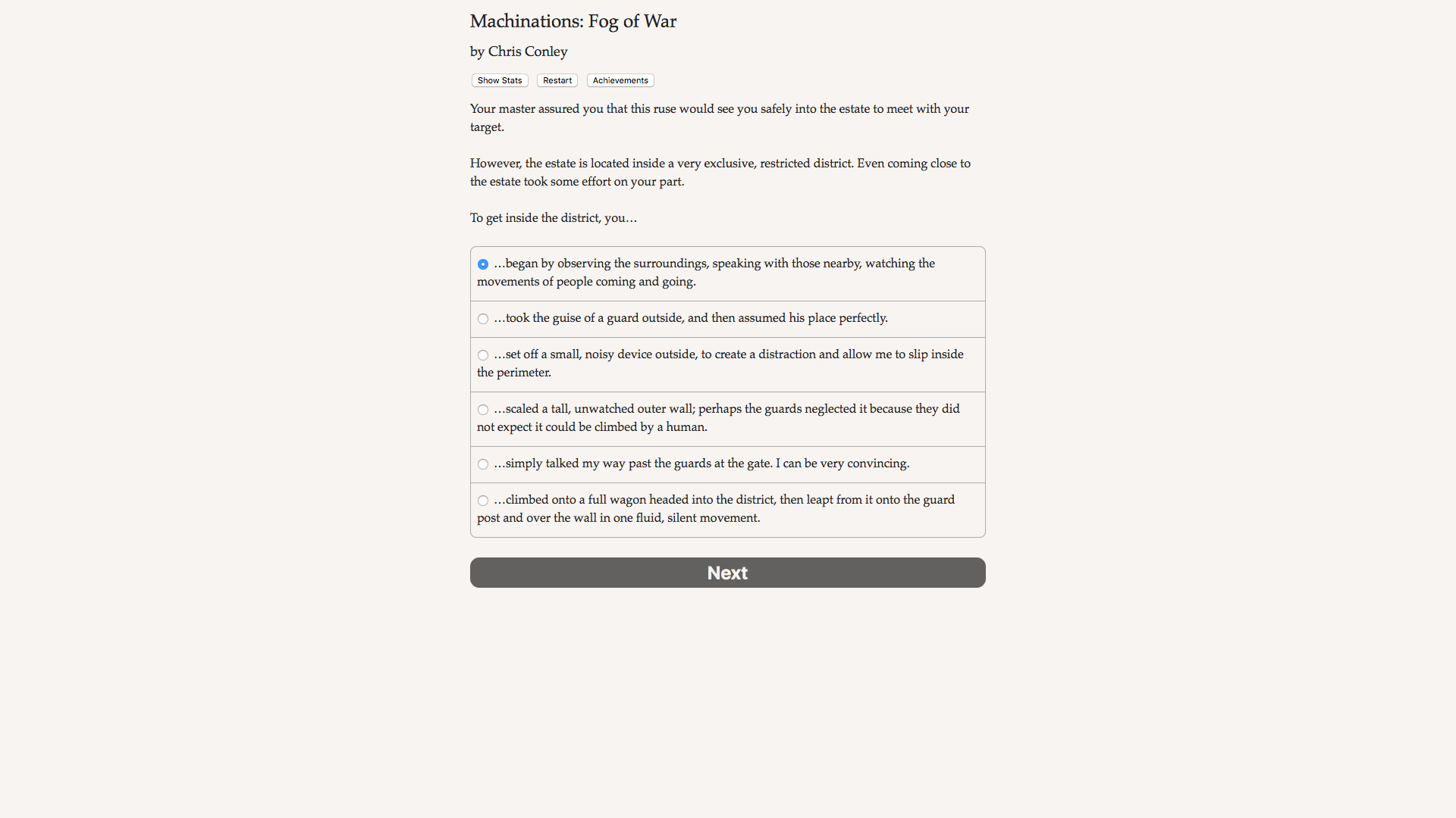 Machinations: Fog of War - Screenshot 4