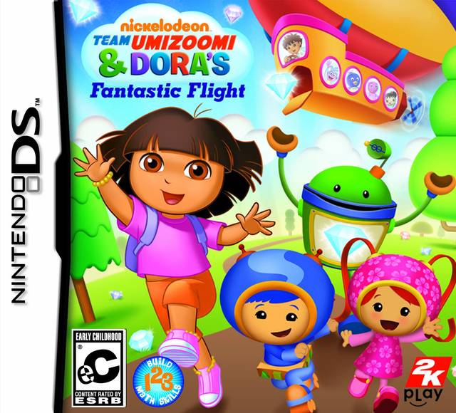 Game cover: Dora & Team Umizoomi's Fantastic Flight