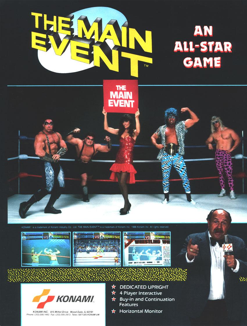 Game cover: The Main Event