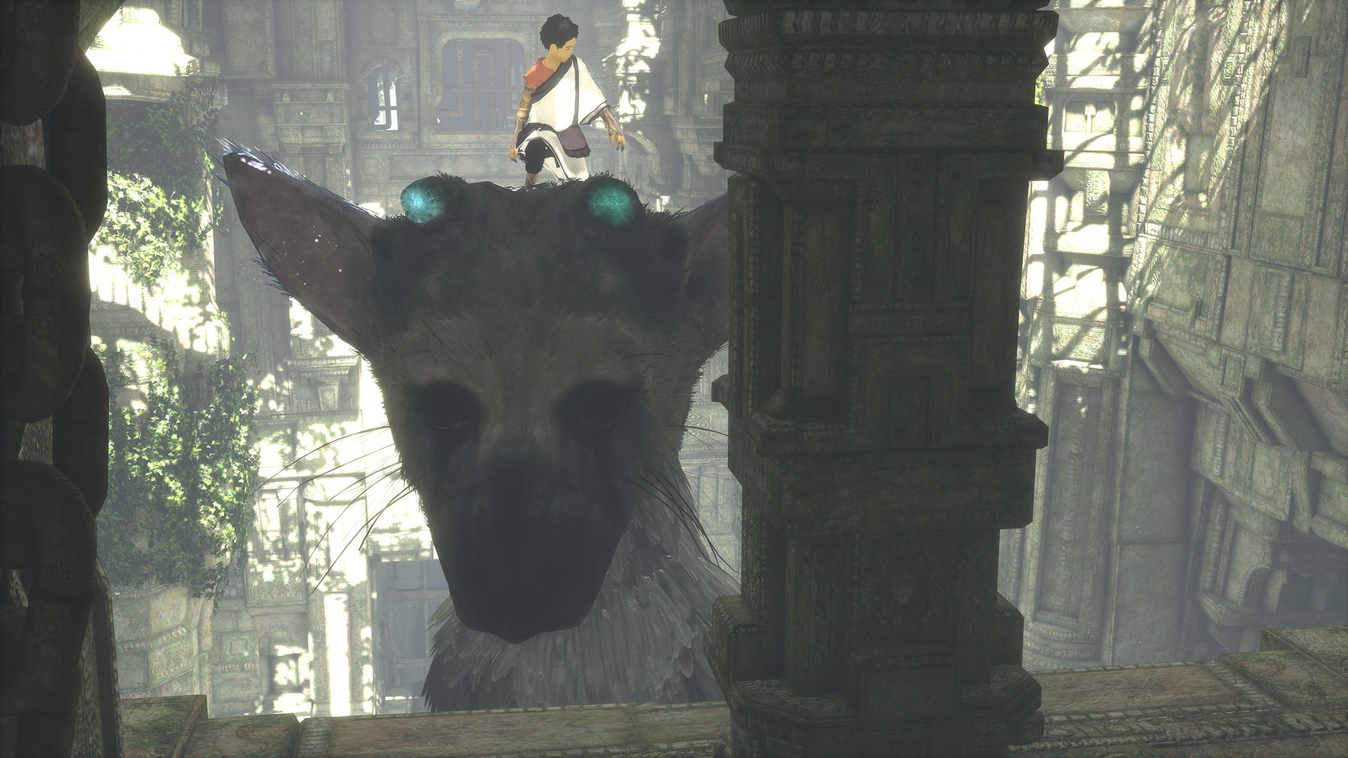 Shadow of the Colossus - Easter Egg de The Last Guardian com o