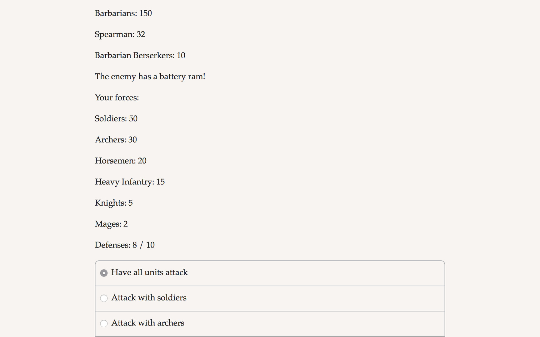The Great Tournament 2 - Screenshot 2