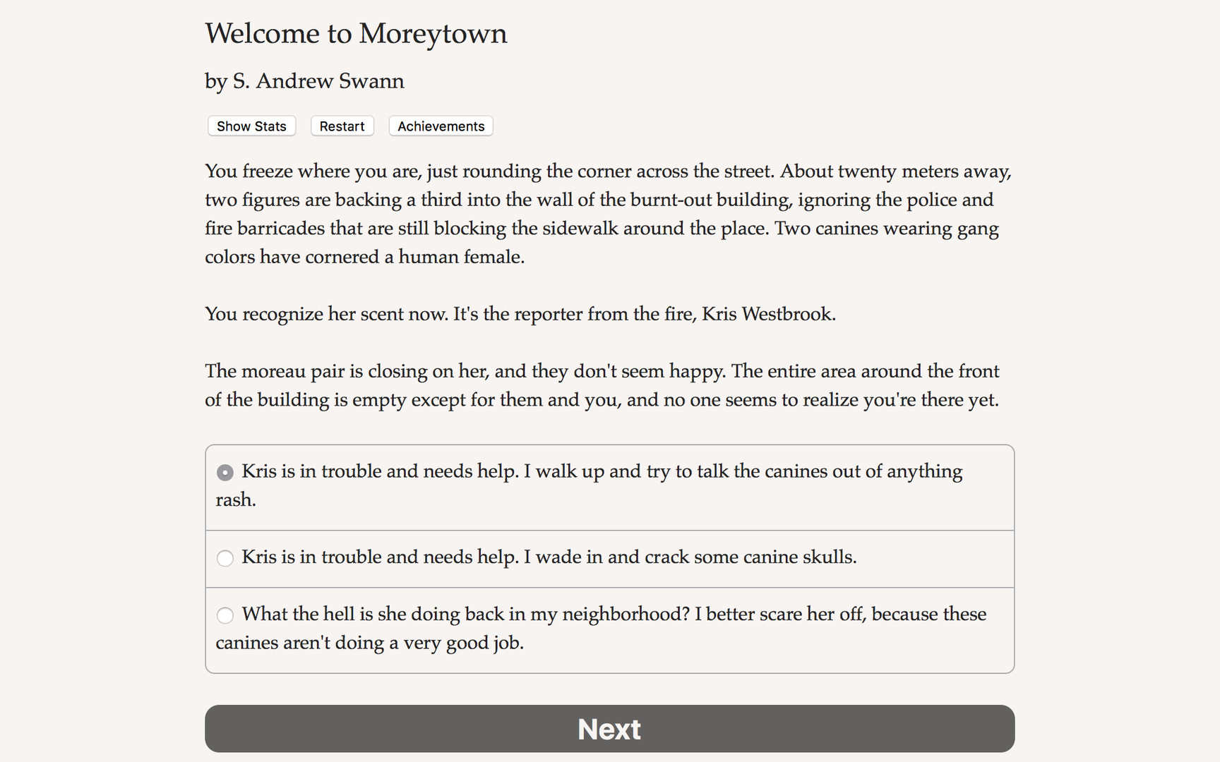 Welcome to Moreytown - Screenshot 4