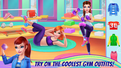 Fitness Girl - Studio Coach - Screenshot 1