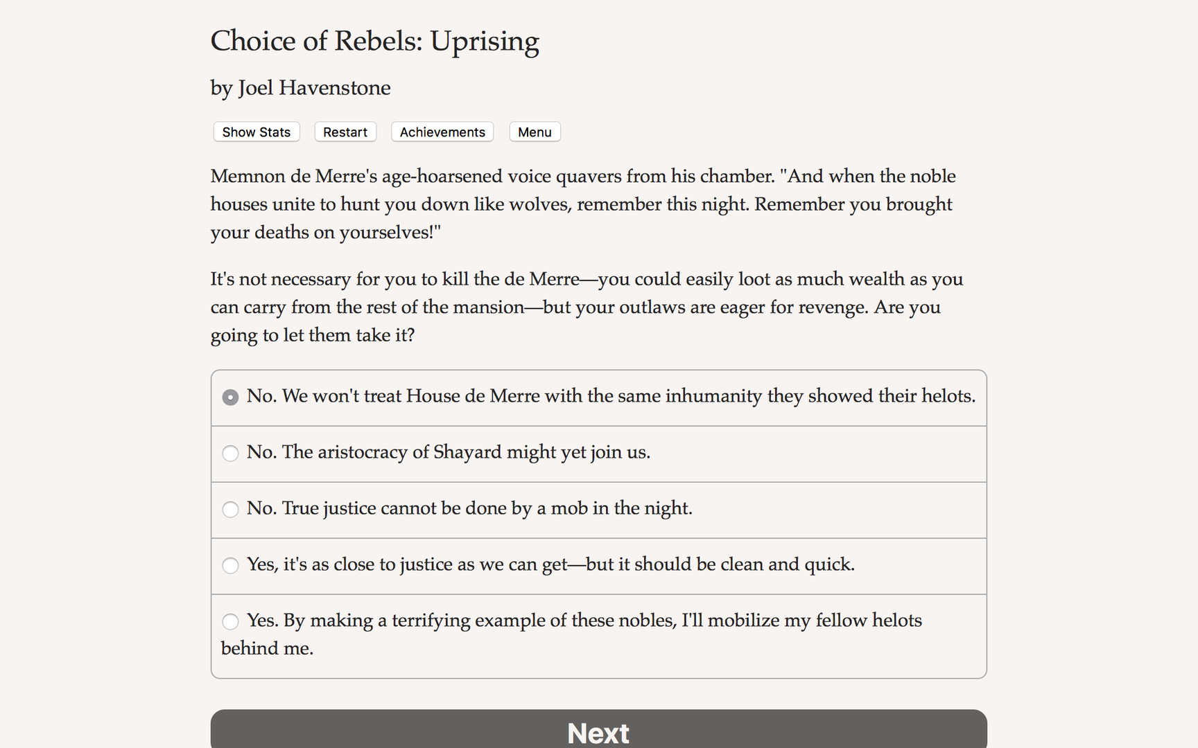 Choice of Rebels: Uprising - Screenshot 5