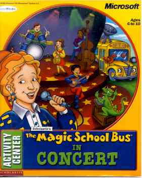 Game cover: Magic School Bus in Concert