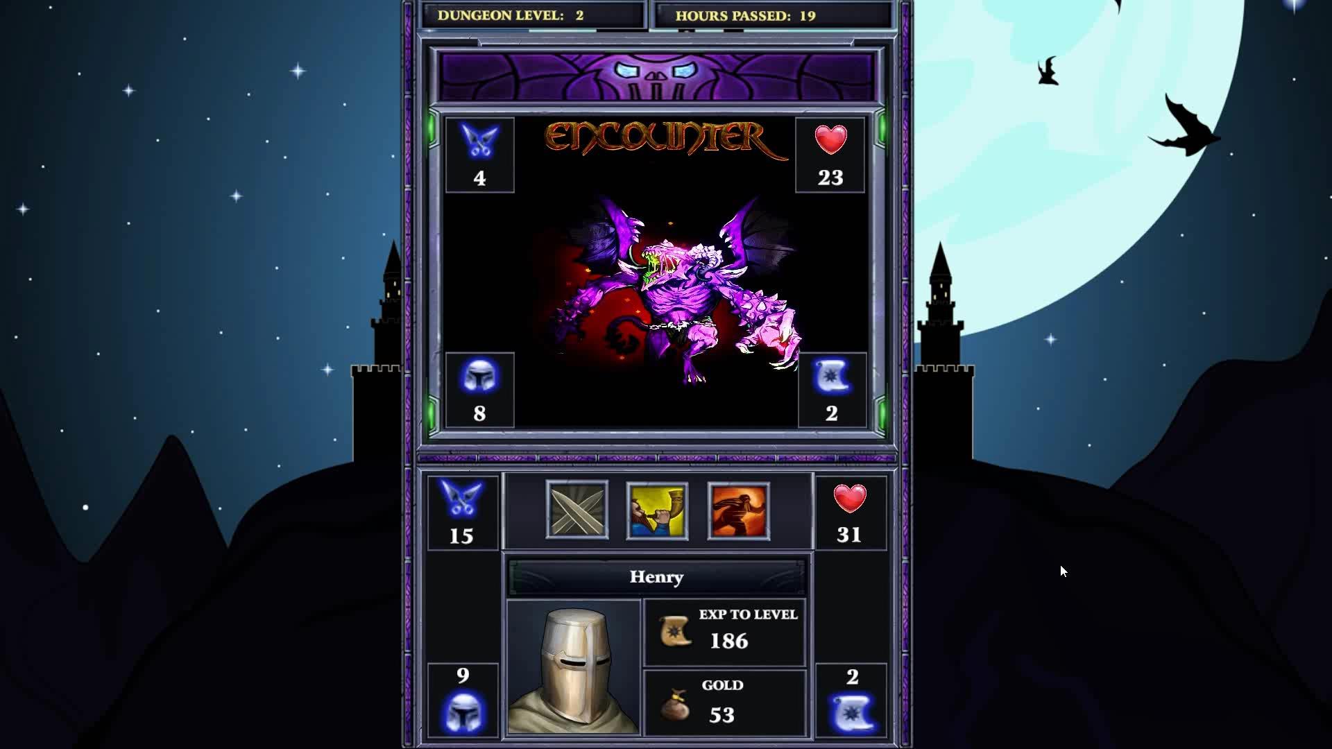 Destination Dungeon: Crypts of Warthallow - Screenshot 1