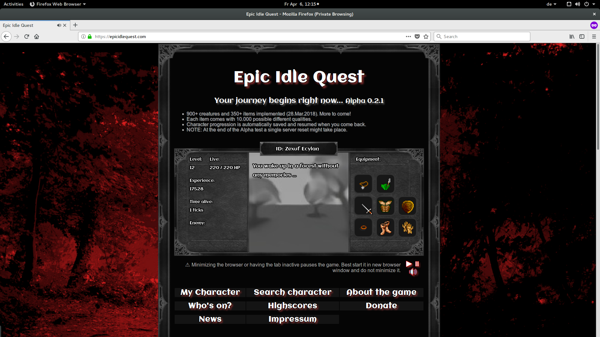 Epic Idle Quest - Screenshot 1