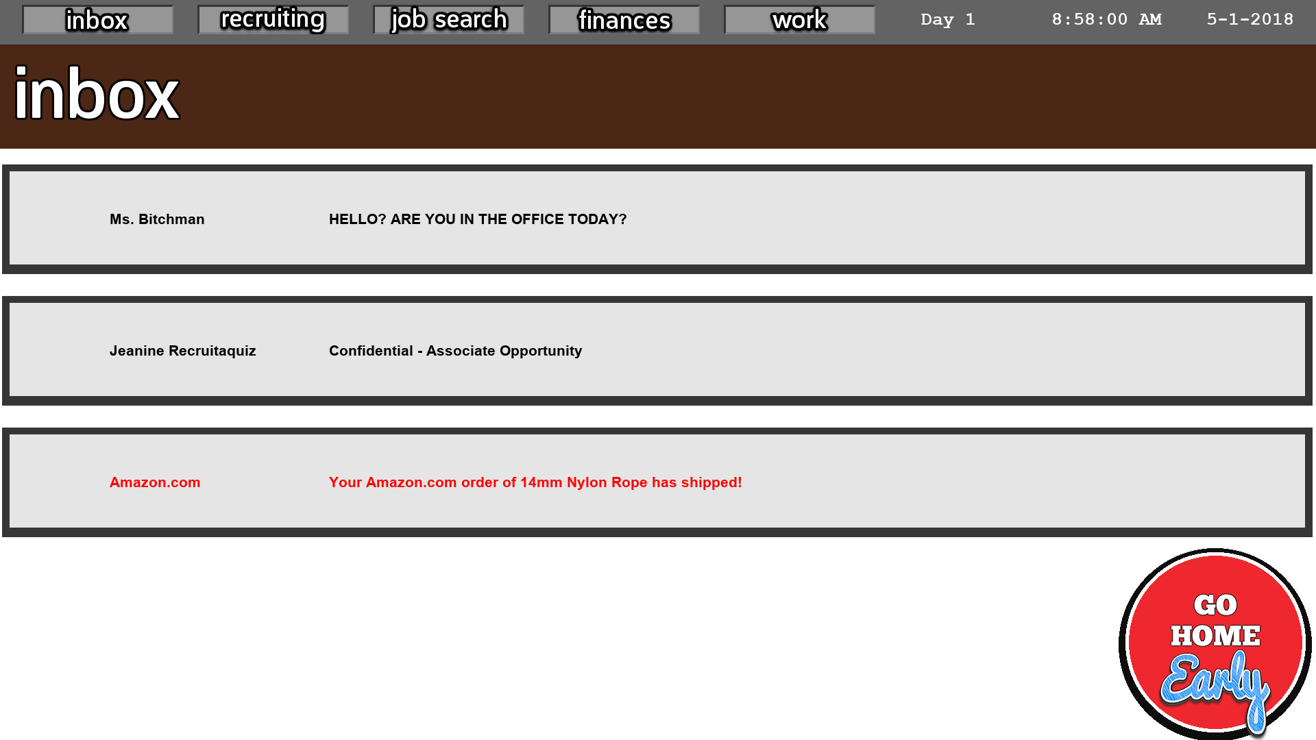 Up or Out - Screenshot 2