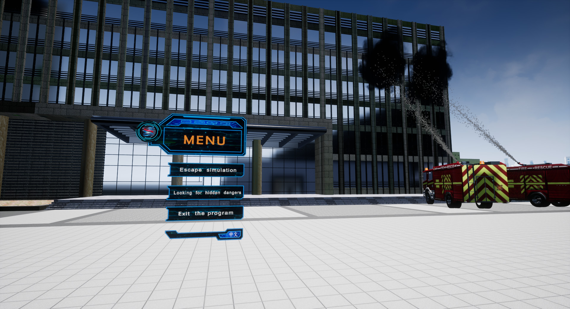 VR Fire Emergency Simulation System - Screenshot 2