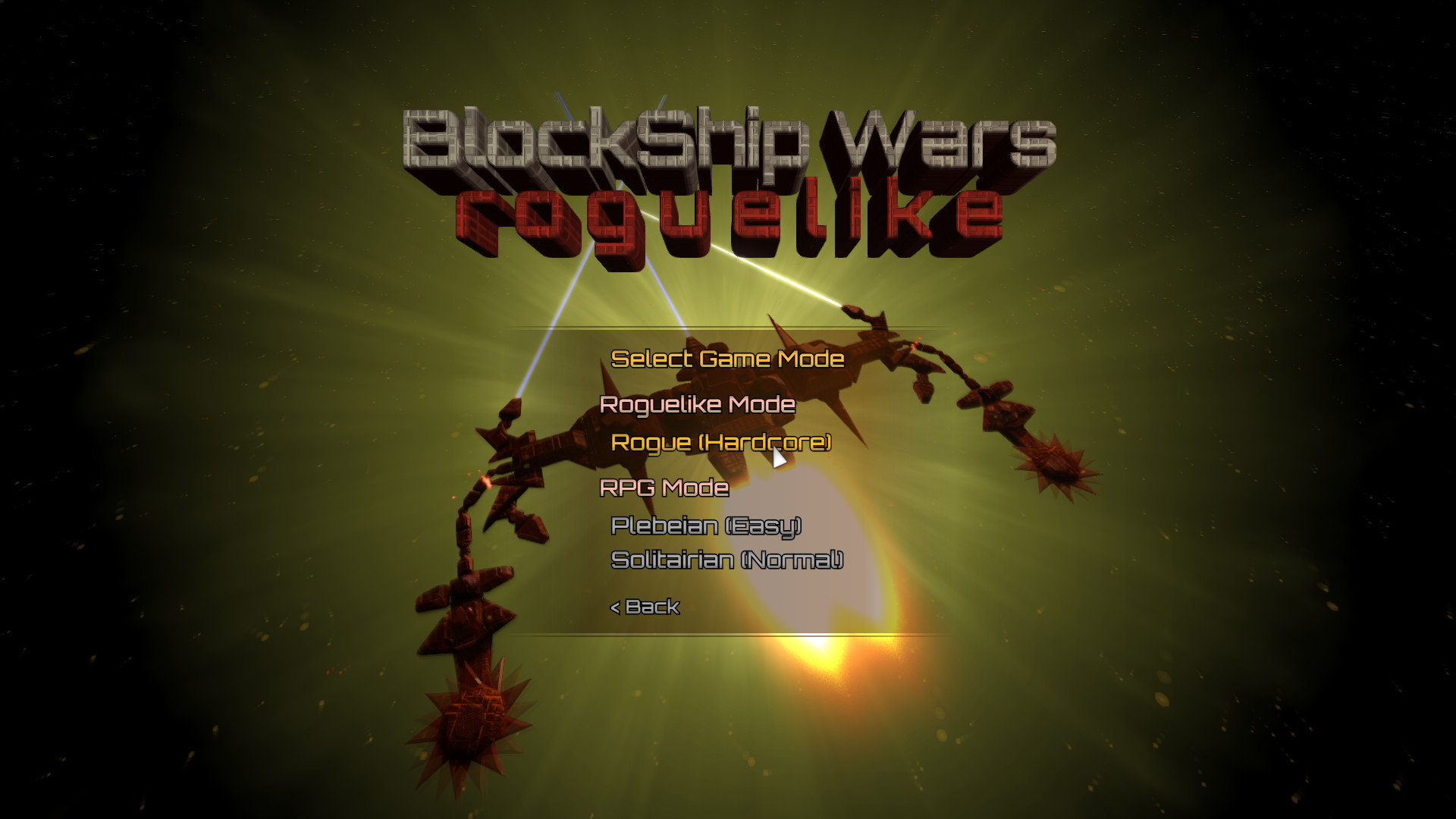 BlockShip Wars: Roguelike - Screenshot 1