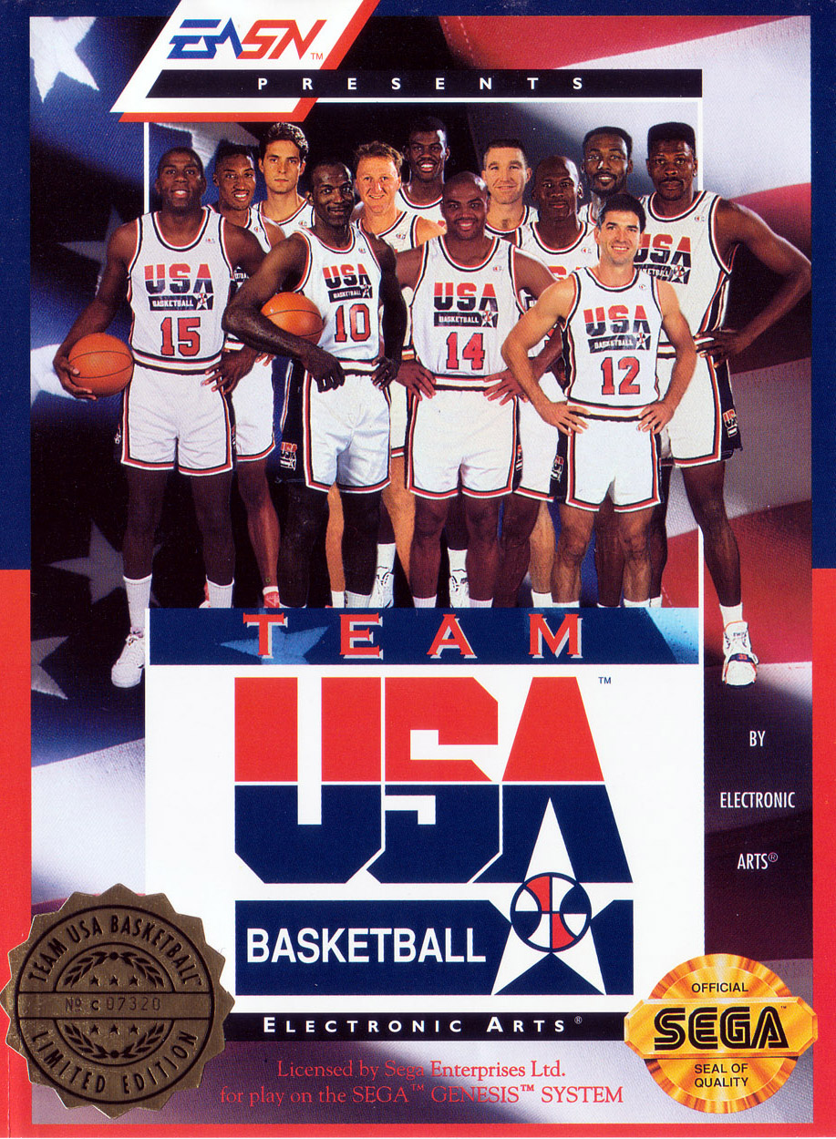 Game cover: Team USA Basketball