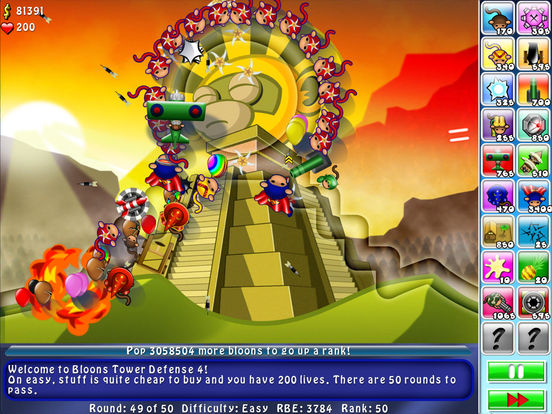 Bloons TD 4 HD - Screenshot 1