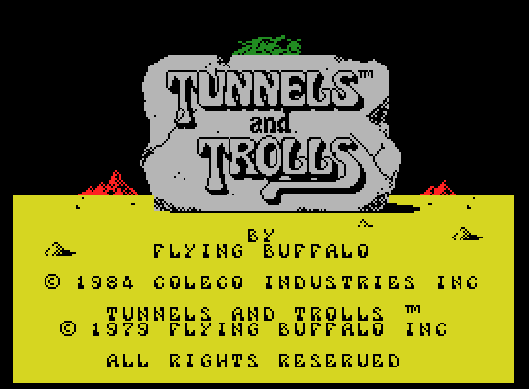 Game cover: Tunnels & Trolls