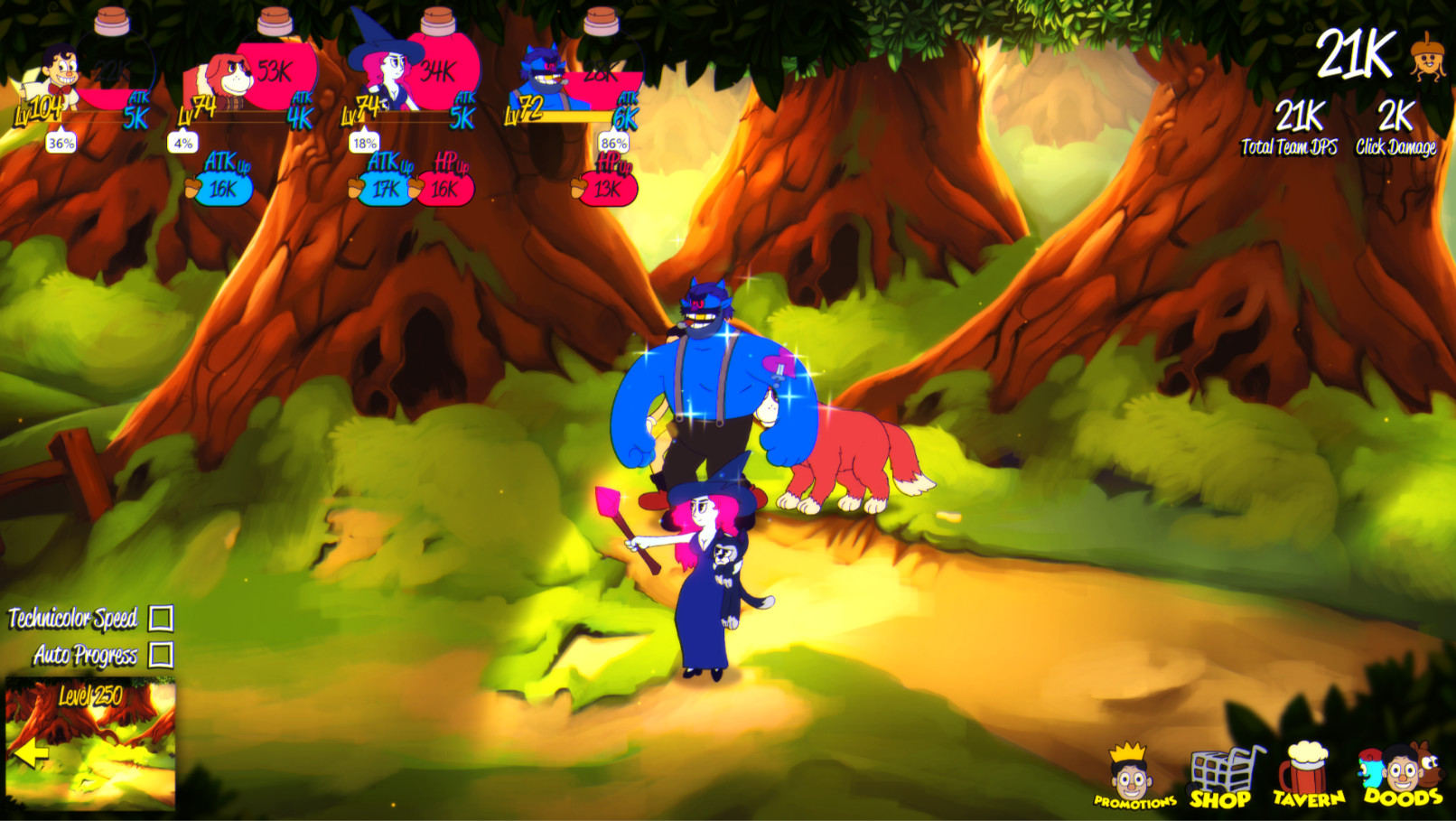 Forbidden Clicker Party - Screenshot 5