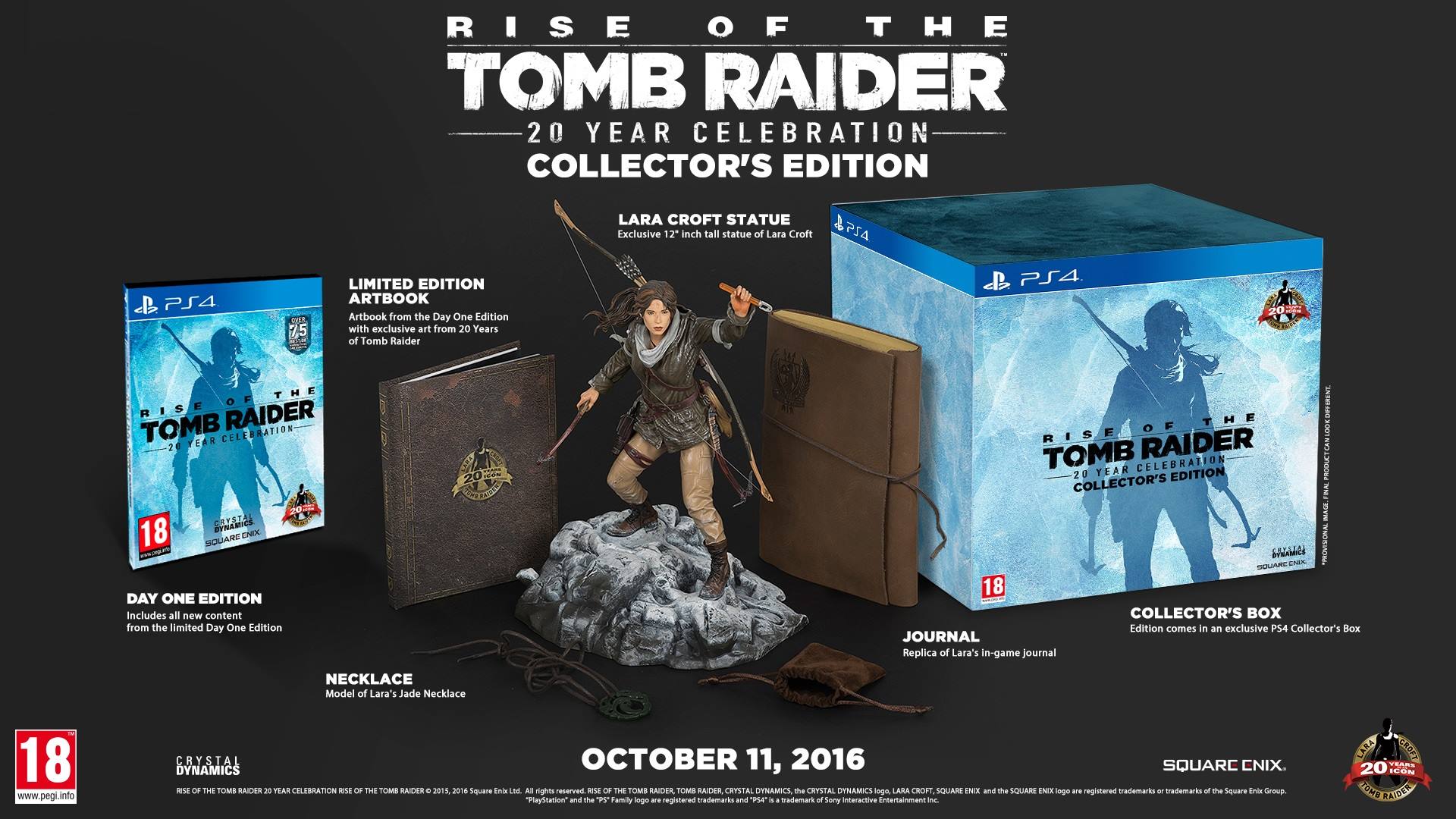 illustration de Rise of the Tomb Raider: 20 Year Celebration - Collector's Edition