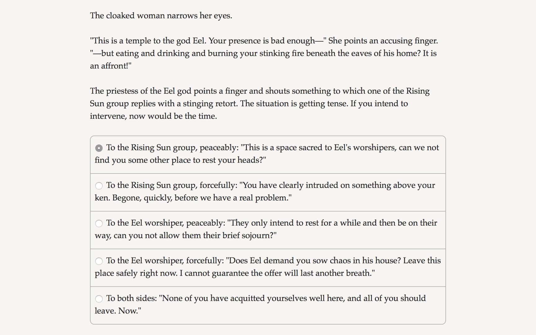 Avatar of the Wolf - Screenshot 5