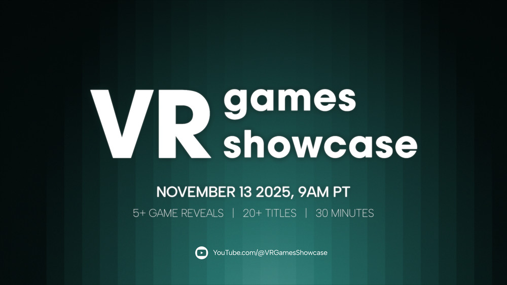 VR Games Showcase: November 13th, 2025 标志