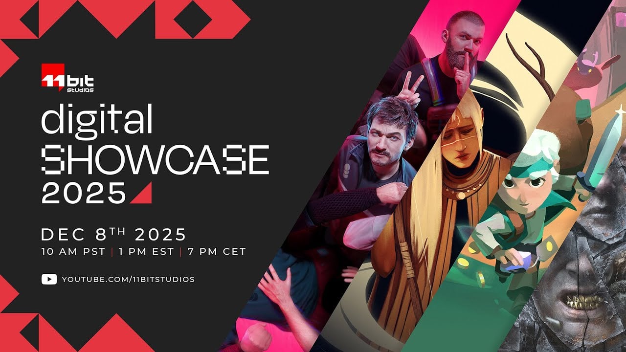 11 bit studios Digital Showcase 2025 标志