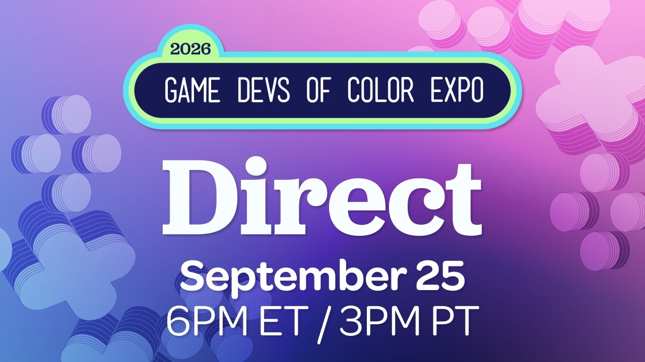 Game Devs of Color Expo Direct 2026 标志