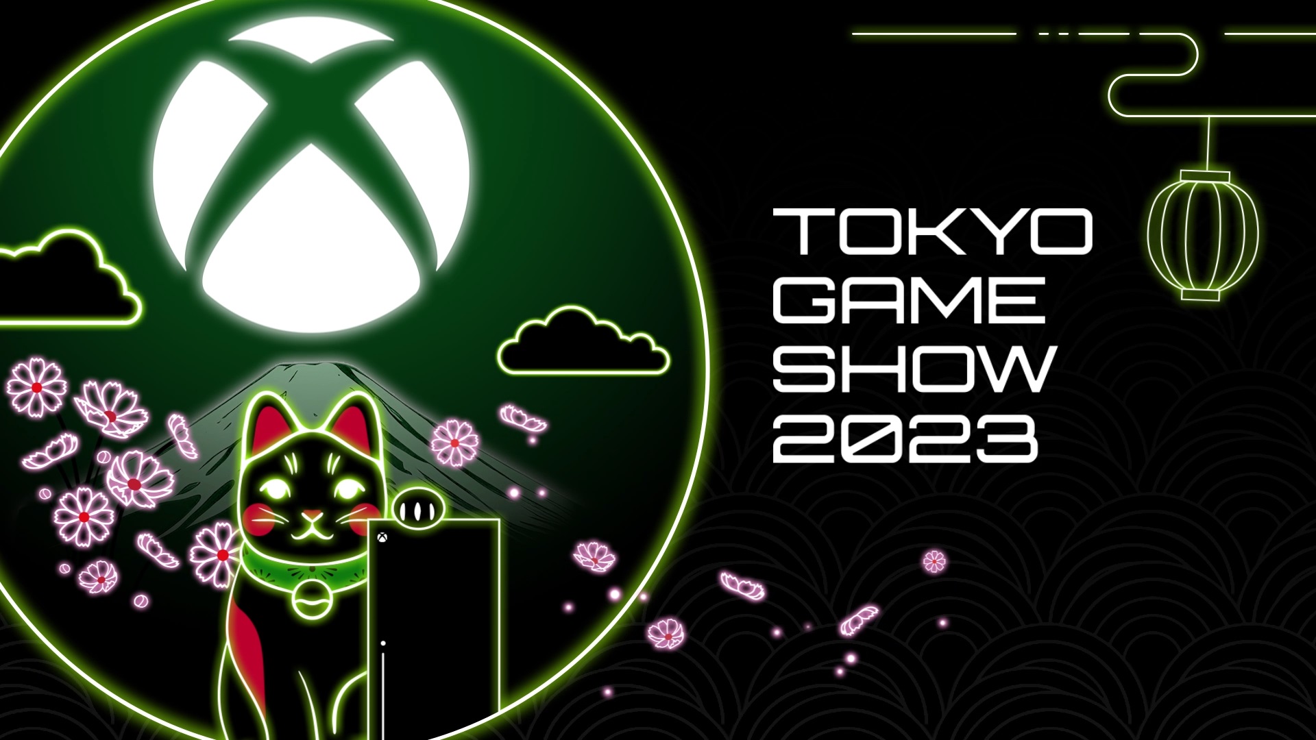 Xbox at Tokyo Game Show 标志