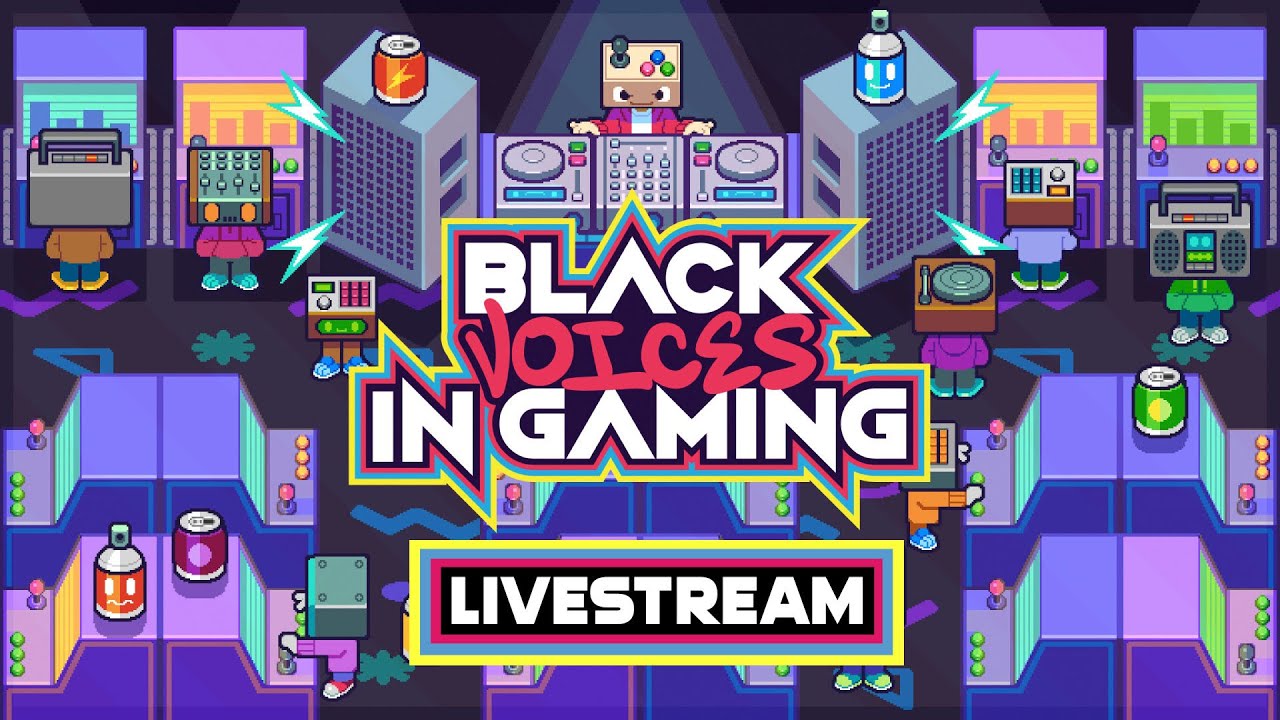 Black Voices in Gaming: February 2024 标志