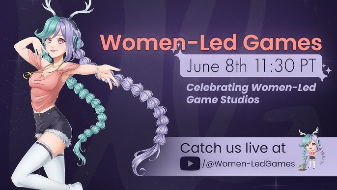 Women-Led Games Showcase: Summer Game Fest Edition 2024 标志