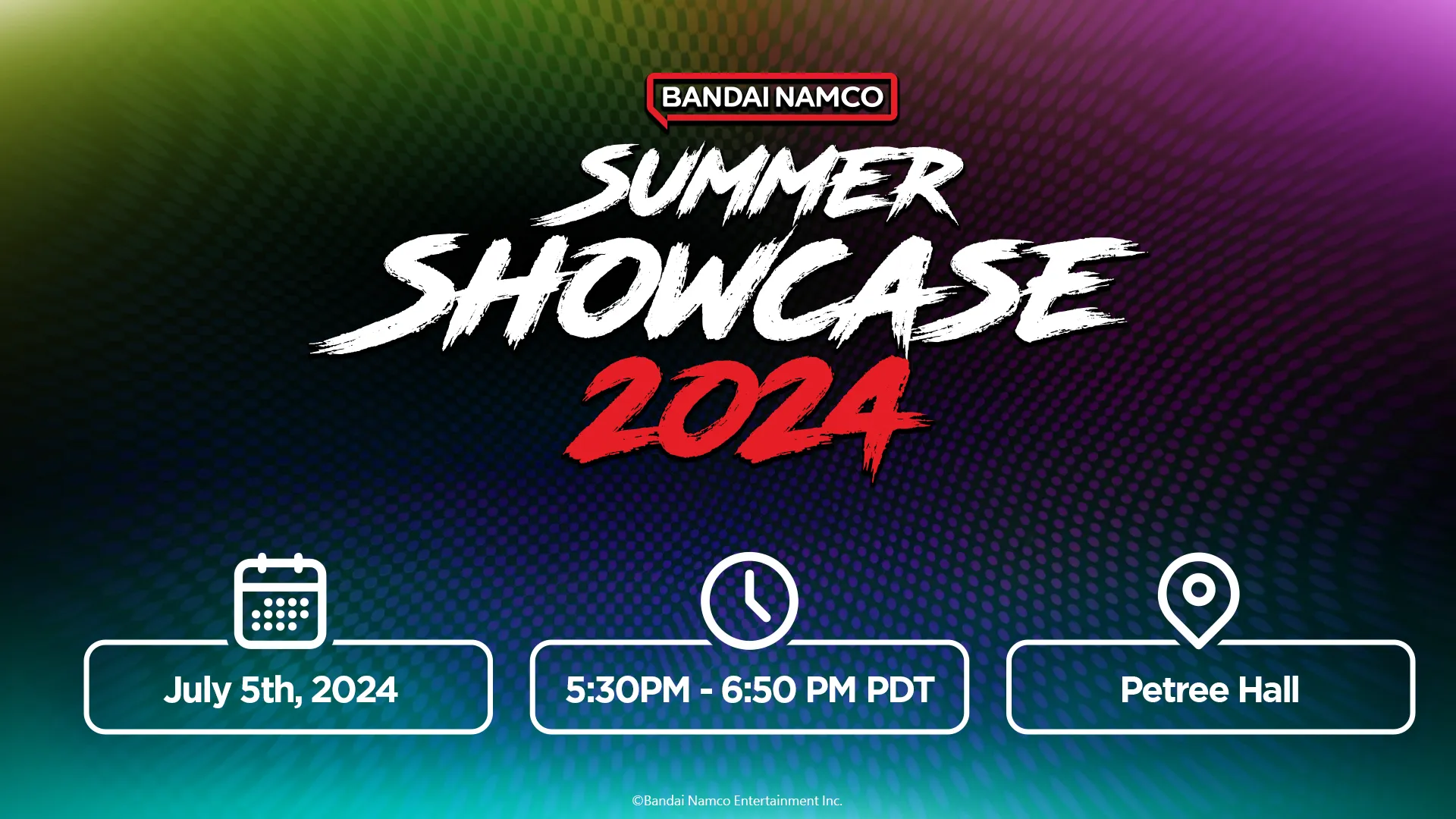 Bandai Namco Summer Showcase 2024 标志